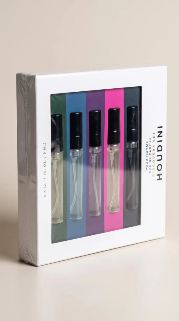 Houdini Discovery Box, 5 x 5ml Eau de Parfum